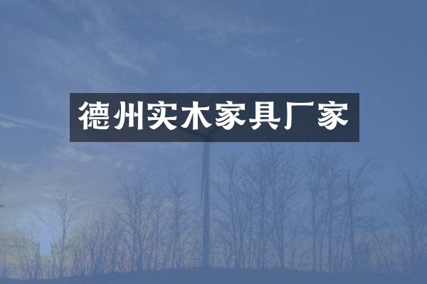 德州实木家具厂家