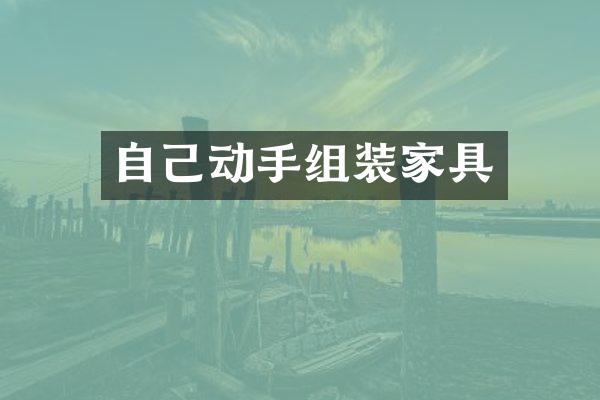 自己动手组装家具