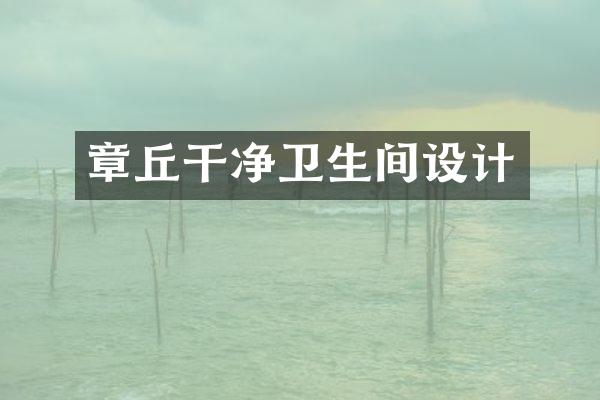 章丘干净卫生间设计