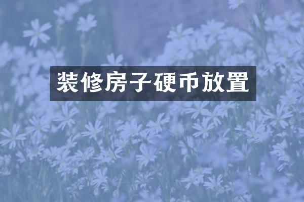 装修房子硬币放置