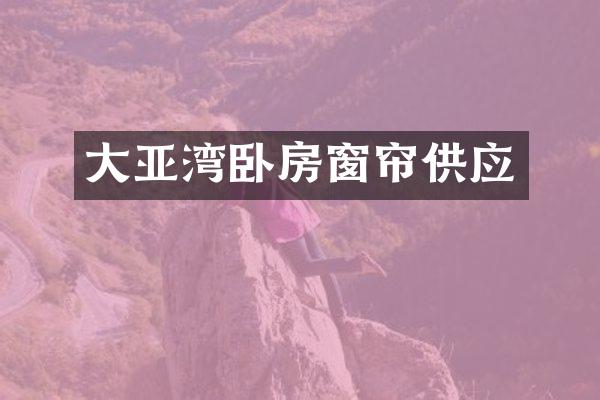 大亚湾卧房窗帘供应