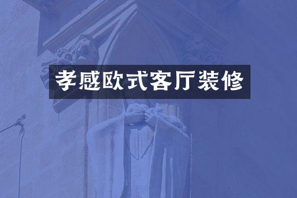 孝感欧式客厅装修