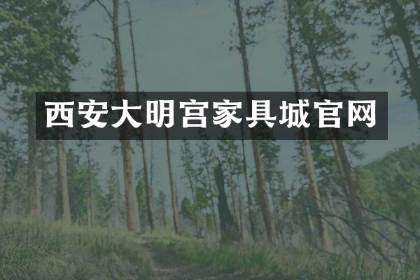 西安大明宫家具城官网