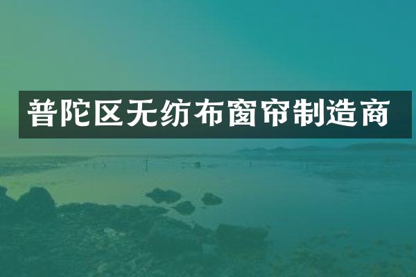 普陀区无纺布窗帘制造商