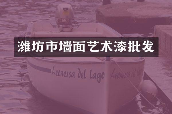 潍坊市墙面艺术漆批发