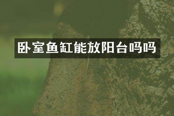 卧室鱼缸能放阳台吗吗
