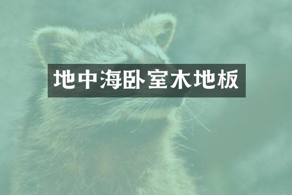 地中海卧室木地板