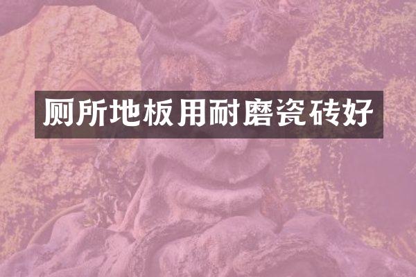 厕所地板用耐磨瓷砖好