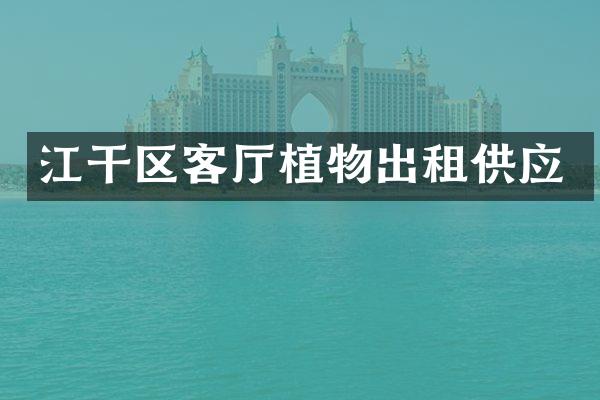 江干区客厅植物出租供应