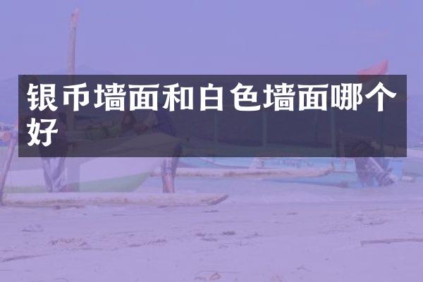 银币墙面和白色墙面哪个好