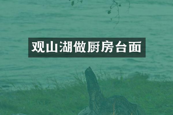 观山湖做厨房台面