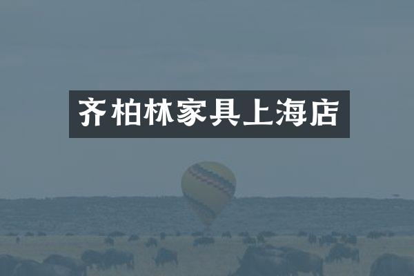 齐柏林家具上海店