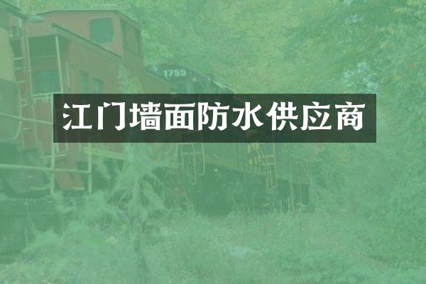 江门墙面防水供应商