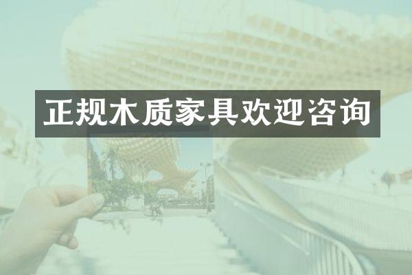 正规木质家具欢迎咨询