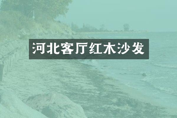 河北客厅红木沙发