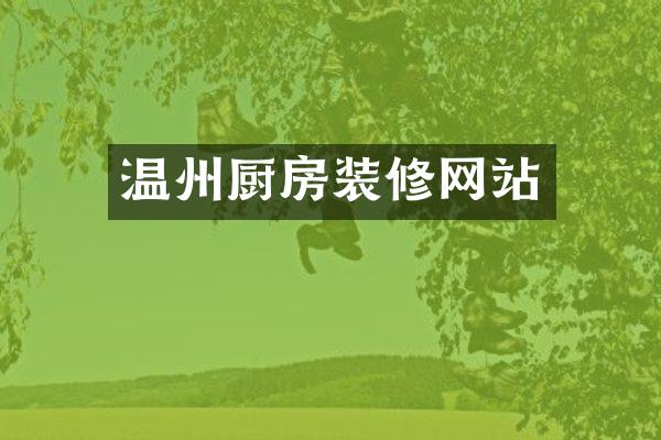 温州厨房装修网站