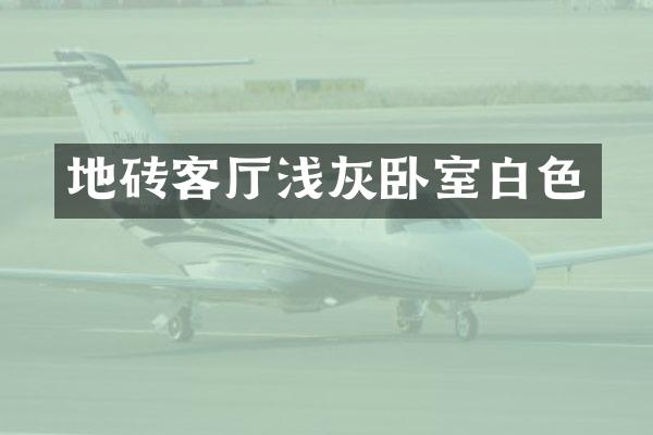 地砖客厅浅灰卧室白色