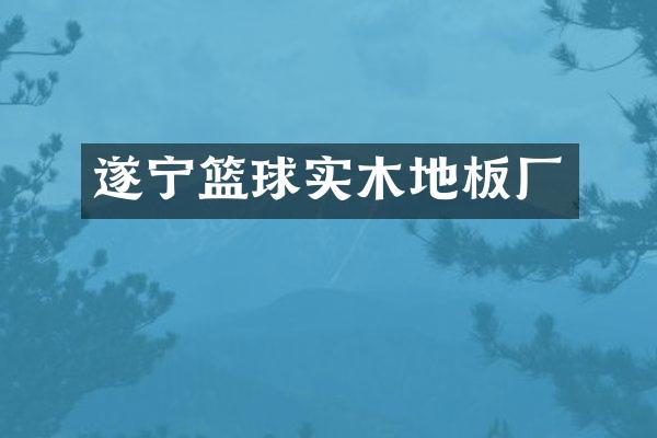 遂宁篮球实木地板厂