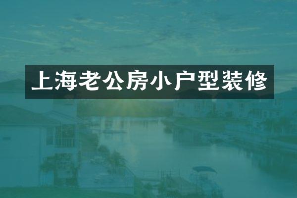 上海老公房小户型装修