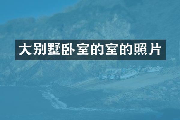 大别墅卧室的室的照片