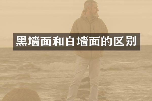 黑墙面和白墙面的区别