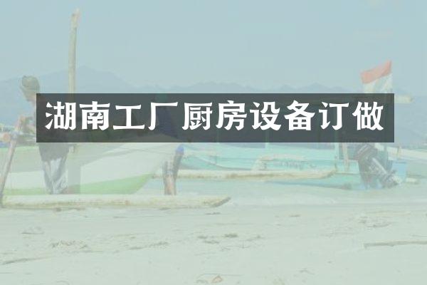 湖南工厂厨房设备订做