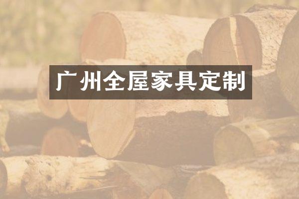 广州全屋家具定制