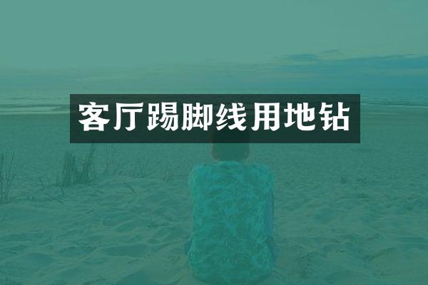 客厅踢脚线用地钻