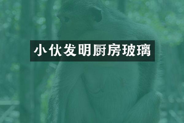 小伙发明厨房玻璃