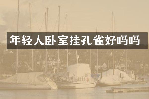 年轻人卧室挂孔雀好吗吗