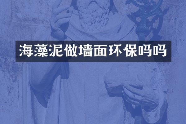 海藻泥做墙面环保吗吗