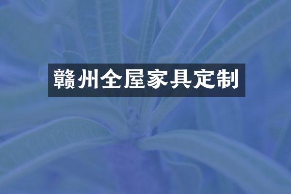 赣州全屋家具定制