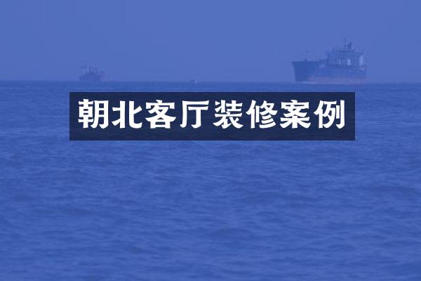 朝北客厅装修案例