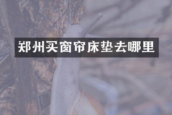 郑州买窗帘床垫去哪里