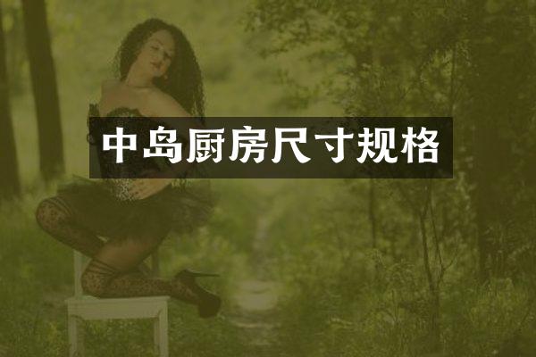 中岛厨房尺寸规格