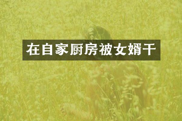 在自家厨房被女婿干