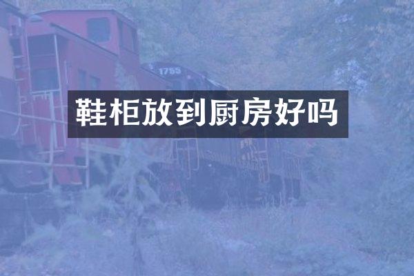 鞋柜放到厨房好吗