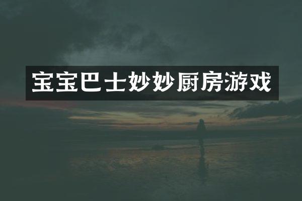 宝宝巴士妙妙厨房游戏