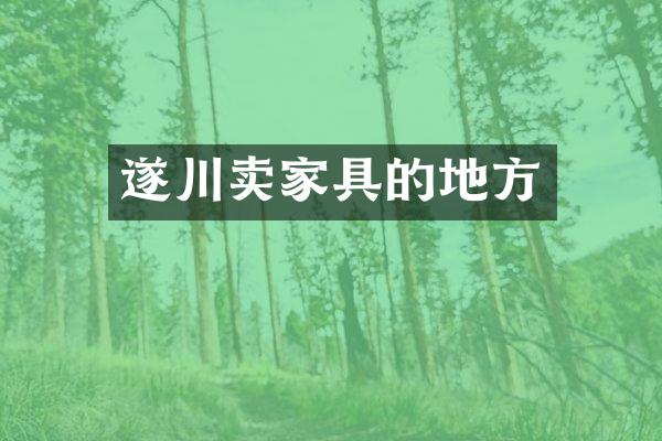 遂川卖家具的地方