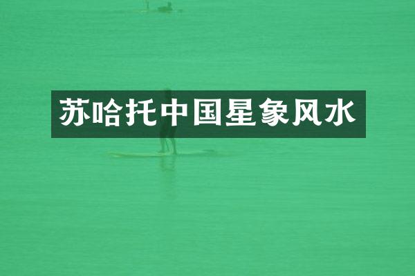 苏哈托中国星象风水