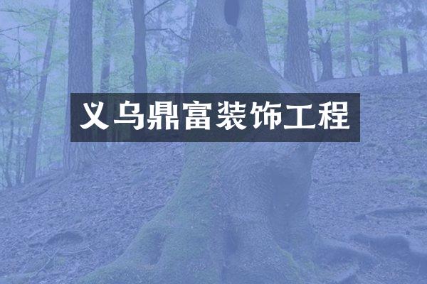 义乌鼎富装饰工程