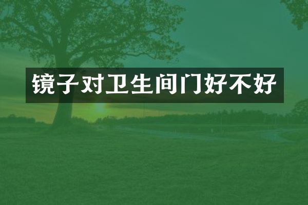 镜子对卫生间门好不好
