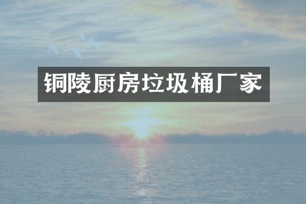 铜陵厨房垃圾桶厂家