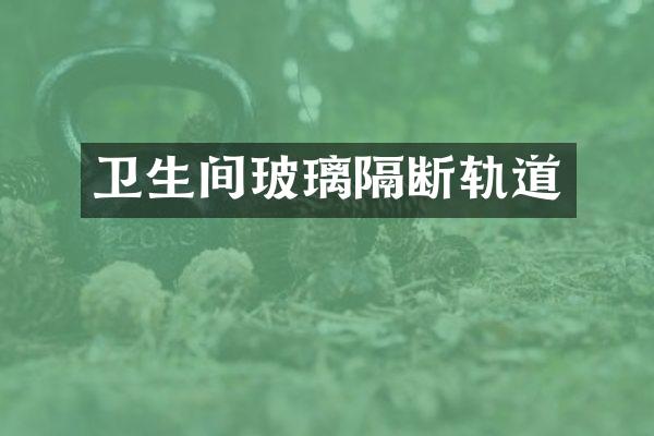 卫生间玻璃隔断轨道