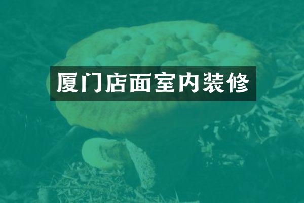 厦门店面室内装修