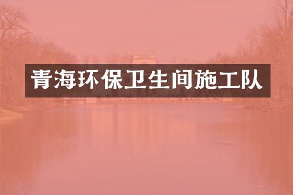 青海环保卫生间施工队