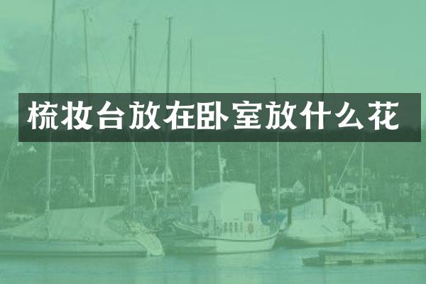 梳妆台放在卧室放什么花