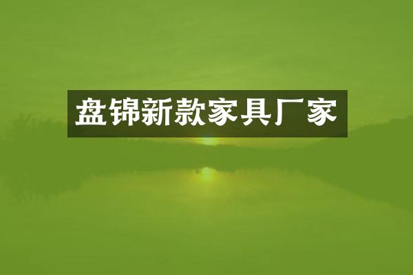 盘锦新款家具厂家