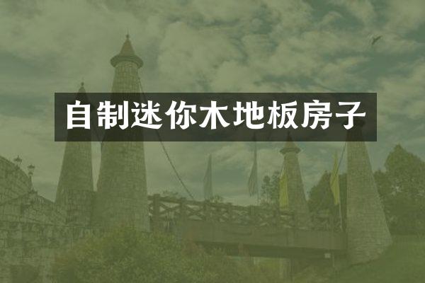 自制迷你木地板房子