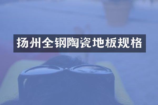 扬州全钢陶瓷地板规格